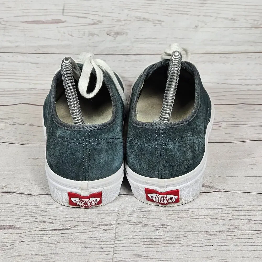 Vans Classic Shoes Women’s Dark Green Suede US 7.5 Scotchgard Durable